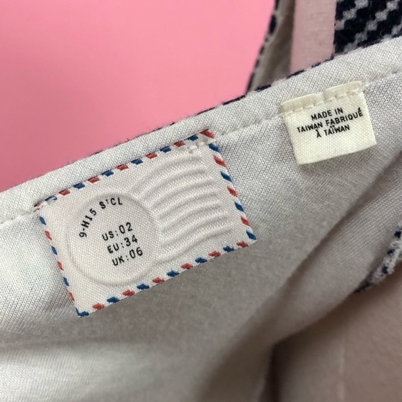 Postmark Matilde crisscross openback blue dress 2P S - Picture 3 of 4